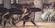 Alma-Tadema, Sir Lawrence A Pyrrhic Dance (mk23) china oil painting reproduction